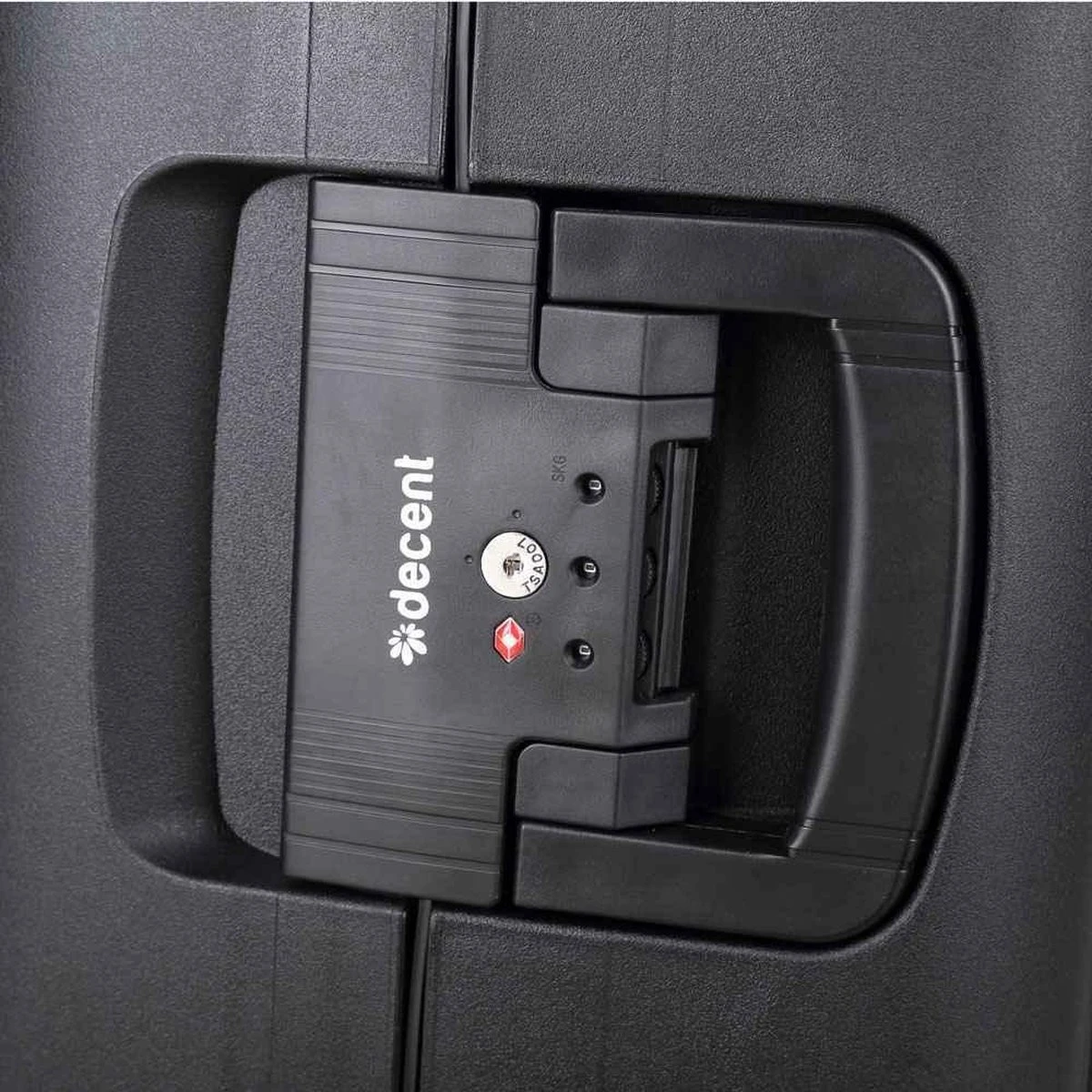 Decent Transit Handbagage Koffer - 55 Cm - Zwart 11 Decent Transit Handbagage Koffer - 55 Cm - Zwart - Afbeelding 11