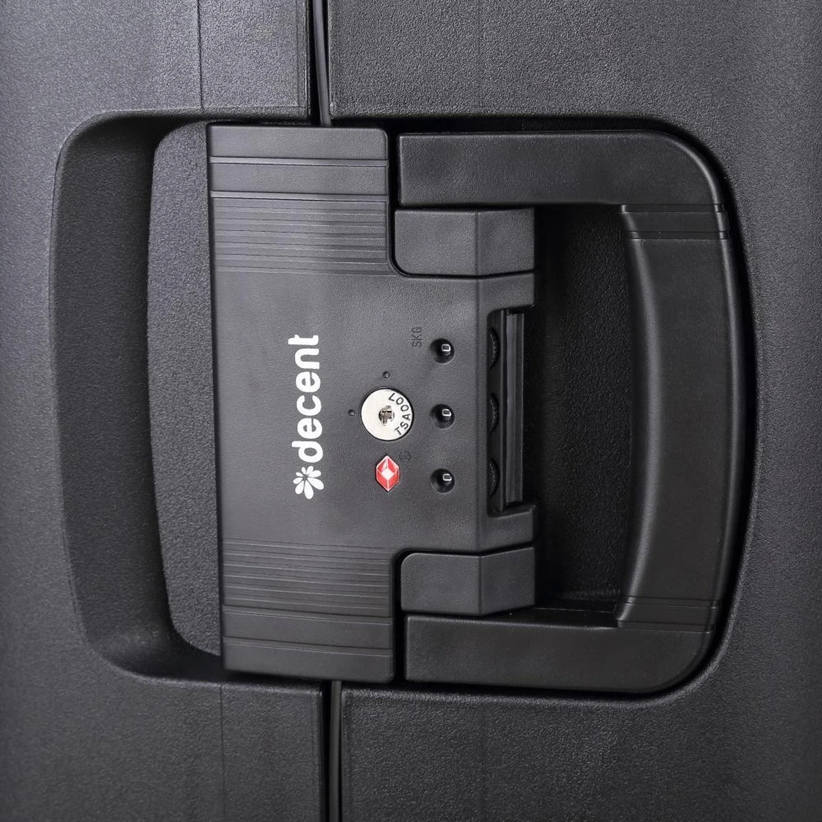 Decent Transit Handbagage Koffer - 55 Cm - Zwart 14 Decent Transit Handbagage Koffer - 55 Cm - Zwart - Afbeelding 14