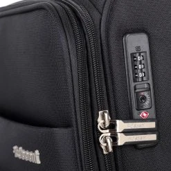 Decent D-Upright Handbagage Koffer - 55 Cm - TSA Slot - Zwart -Bagage En Reistassen 1200x1200 155