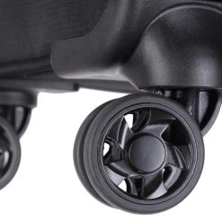 Decent D-Upright Handbagage Koffer - 55 Cm - TSA Slot - Zwart -Bagage En Reistassen 1200x1200 156