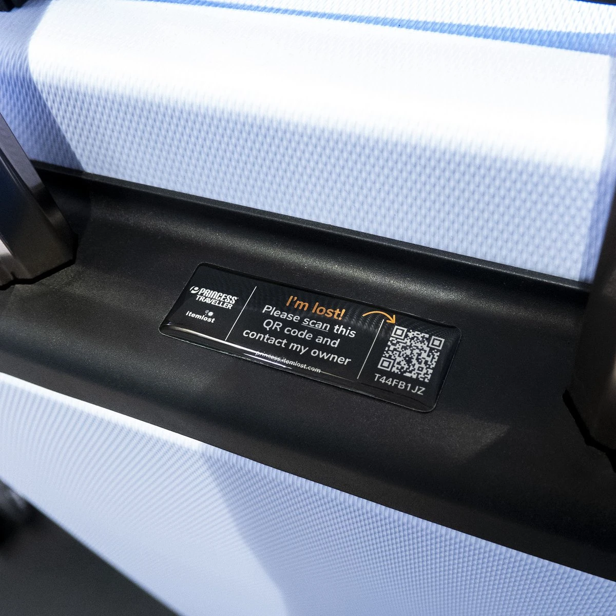 Princess Traveller PT01 - Reiskoffer - Platinum Navy - M - 67cm 6 Princess Traveller PT01 - Reiskoffer - Platinum Navy - M - 67cm - Afbeelding 6