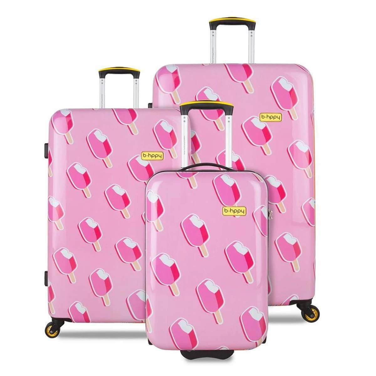 BHPPY Reiskoffer - 77 Cm -Ice On Holiday 5 BHPPY Reiskoffer - 77 Cm -Ice On Holiday - Afbeelding 5