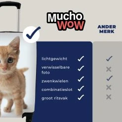 MuchoWow® Koffer - Kat - Rood - Kitten - Meisjes - Kinderen - Jongens - Kindje - Past Binnen 55x40x20 Cm En 55x35x25 Cm - Handbagage - Trolley - Fotokoffer - Cabin Size - Print 10 MuchoWow® Koffer - Kat - Rood - Kitten - Meisjes - Kinderen - Jongens - Kindje - Past Binnen 55x40x20 Cm En 55x35x25 Cm - Handbagage - Trolley - Fotokoffer - Cabin Size - Print -Bagage En Reistassen 1200x1200 172