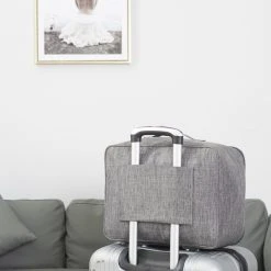 Merkloos TDR-Organiser Opbergtas-reistas Handbagage -Luxe Organizer Voor Kleren En Toiletartikelen -Grijs -Bagage En Reistassen 1200x1200 1802