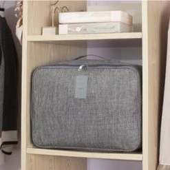 Merkloos TDR-Organiser Opbergtas-reistas Handbagage -Luxe Organizer Voor Kleren En Toiletartikelen -Grijs -Bagage En Reistassen 1200x1200 1803