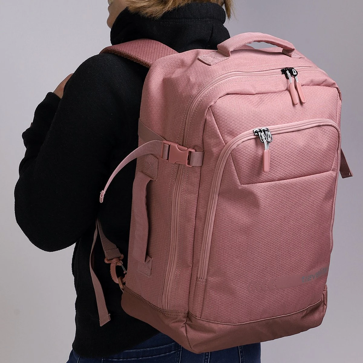 Travelite Reistas / Weekendtas / Handbagage - Kick Off - 37 Cm (small) - Roze 8 Travelite Reistas / Weekendtas / Handbagage - Kick Off - 37 Cm (small) - Roze - Afbeelding 8