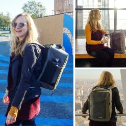 CabinMax Manhatten – Handbagage 20L – Rugzak – Schooltas - 40x20x25 Cm – Compact Reistas – Lichtgewicht – Grijs/Blauw 14 CabinMax Manhatten – Handbagage 20L – Rugzak – Schooltas - 40x20x25 Cm – Compact Reistas – Lichtgewicht – Grijs/Blauw -Bagage En Reistassen 1200x1200 1829