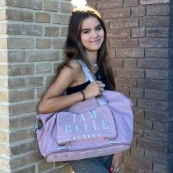 IAM BELLE Reistas Roze / Sporttas / Opvouwbare Reistas / Luiertas / Kerstcadeau 6 IAM BELLE Reistas Roze / Sporttas / Opvouwbare Reistas / Luiertas / Kerstcadeau -Bagage En Reistassen 1200x1200 1855