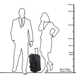 Enrico Benetti Orlando 35304 S Reistas / Sporttas Met Wielen 47 Liter - Zwart -Bagage En Reistassen 1200x1200 1930