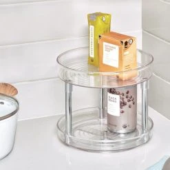 Lazy Susan Draaiplateau Met Verdieping, 23 X 23 X 24, Kunststof, Transparant - IDesign | Linus 14 Lazy Susan Draaiplateau Met Verdieping, 23 X 23 X 24, Kunststof, Transparant - IDesign | Linus -Bagage En Reistassen 1200x1200 1940
