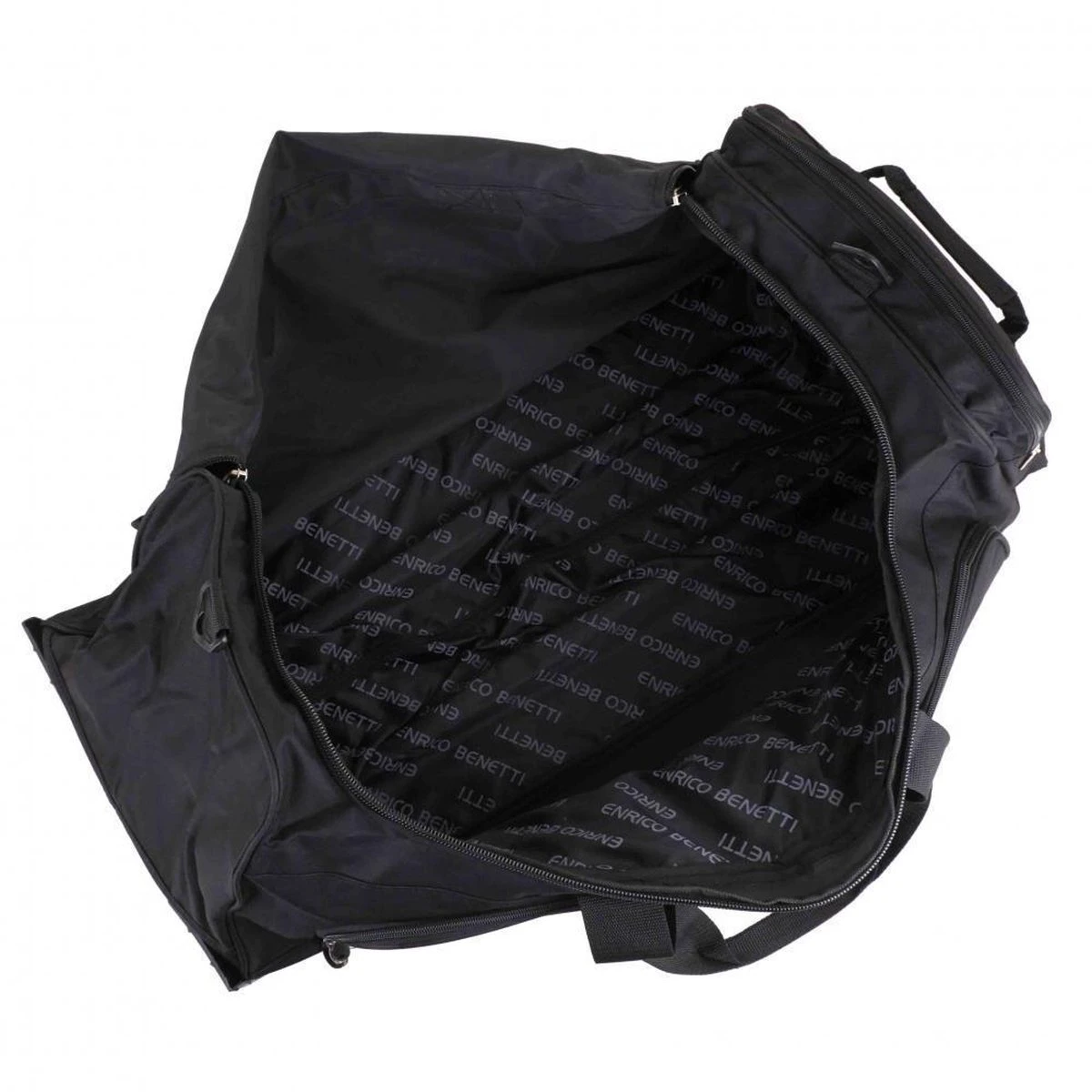 Enrico Benetti Orlando 35305 L Reistas / Sporttas Met Wielen / Wieltas 81 Liter - Zwart 9 Enrico Benetti Orlando 35305 L Reistas / Sporttas Met Wielen / Wieltas 81 Liter - Zwart - Afbeelding 9