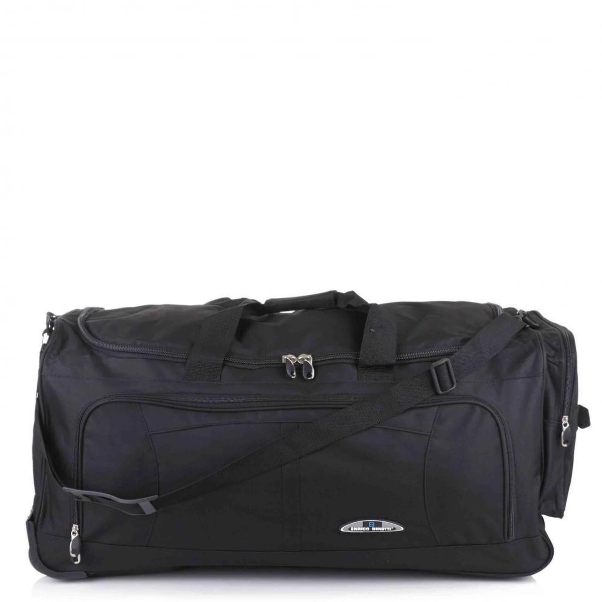 Enrico Benetti Orlando 35305 L Reistas / Sporttas Met Wielen / Wieltas 81 Liter - Zwart 12 Enrico Benetti Orlando 35305 L Reistas / Sporttas Met Wielen / Wieltas 81 Liter - Zwart - Afbeelding 12