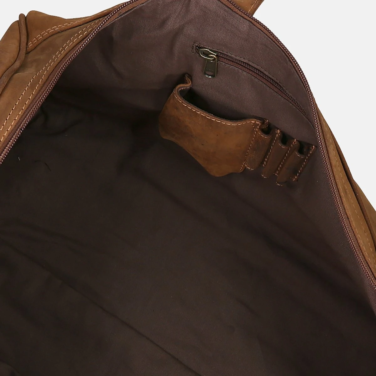 Duifhuizen Weekendtas Leer Camel 4 Duifhuizen Weekendtas Leer Camel - Afbeelding 4