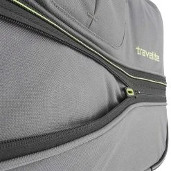 Travelite Basics Wheeled Duffle 70cm Expandable Grey/Green -Bagage En Reistassen 1200x1200 2085