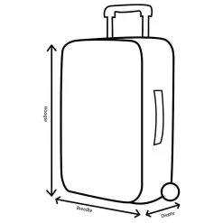 Enrico Benetti Adelaide Reistas XL - 100 Liter - Zwart -Bagage En Reistassen 1200x1200 2098