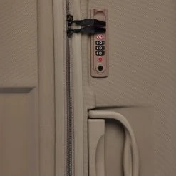 ©TROLLEYZ - Venice No.10 - Trolley - 55cm Met TSA Slot - Dubbele Wielen - 360° Spinners - 100% Polypropyleen - Handbagage Koffer In Pearl Sand -Bagage En Reistassen 1200x1200 213