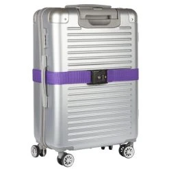 TRVLMORE Kofferriem Met TSA Cijfer Slot - Bagage Riem - Luggage Strap - Kofferband - Gesp - 180 Cm - 4 Stuks - Paars -Bagage En Reistassen 1200x1200 2249