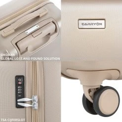 CarryOn Skyhopper Handbagage En Beautycase - 55cm TSA Trolley En Make-up Koffer - Champagne -Bagage En Reistassen 1200x1200 236