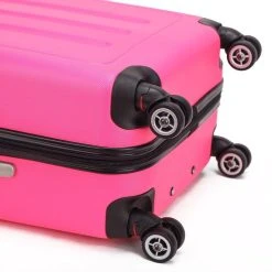 Decent Handbagage Koffer / Trolley / Reiskoffer - 50 Cm - 32 Liter - ABS - Neon-Fix - Roze -Bagage En Reistassen 1200x1200 26