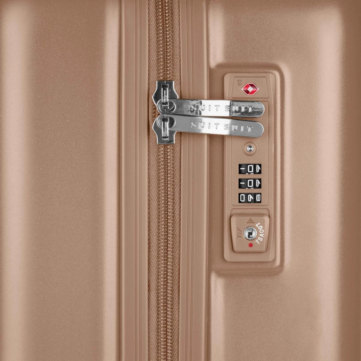 SUITSUIT - Blossom - Mocha Mousse - Handbagage (55 Cm) 4 SUITSUIT - Blossom - Mocha Mousse - Handbagage (55 Cm) - Afbeelding 4