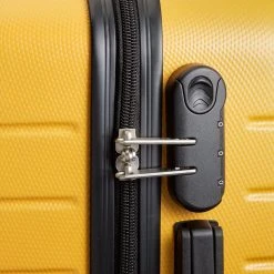 Swiss Alpine 2.0 - Handbagage Koffer - 55x35x20 Cm - 4 Wielen - Geel -Bagage En Reistassen 1200x1200 314