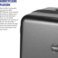 Princess Traveller Harlem - Handbaggage Koffer - Zwart - S - 55cm -Bagage En Reistassen 1200x1200 392