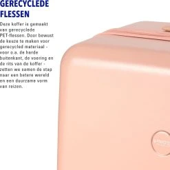 Princess Traveller Harlem - Handbaggage Koffer - Roze - S - 55cm -Bagage En Reistassen 1200x1200 430
