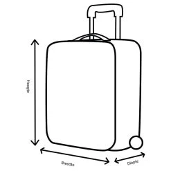 Line Brick Cabin Trolley 2 Wheel 55 Dark Navy 23 Line Brick Cabin Trolley 2 Wheel 55 Dark Navy -Bagage En Reistassen 1200x1200 50