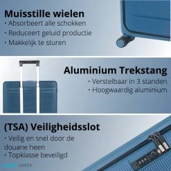 Asyam Units- Handbagage- Invouwbaar- Koffer- Koffer 38L- Spinner Wielen- TSA Slot- Lichtgewicht- Blauw -Bagage En Reistassen 1200x1200 501
