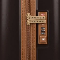 SUITSUIT - Fab Seventies Classic - Espresso Black - Reiskoffer (66 Cm) 24 SUITSUIT - Fab Seventies Classic - Espresso Black - Reiskoffer (66 Cm) -Bagage En Reistassen 1200x1200 563
