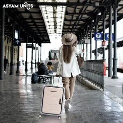 Asyam Units- Handbagage- Invouwbaar- Koffer- Koffer 38L- Spinner Wielen- TSA Slot- Lichtgewicht- Khaki 13 Asyam Units- Handbagage- Invouwbaar- Koffer- Koffer 38L- Spinner Wielen- TSA Slot- Lichtgewicht- Khaki -Bagage En Reistassen 1200x1200 580