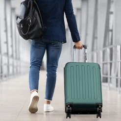 TRVLMORE Koffer - Handbagage - 54x36x20cm - 38L - Donkergroen 17 TRVLMORE Koffer - Handbagage - 54x36x20cm - 38L - Donkergroen -Bagage En Reistassen 1200x1200 64