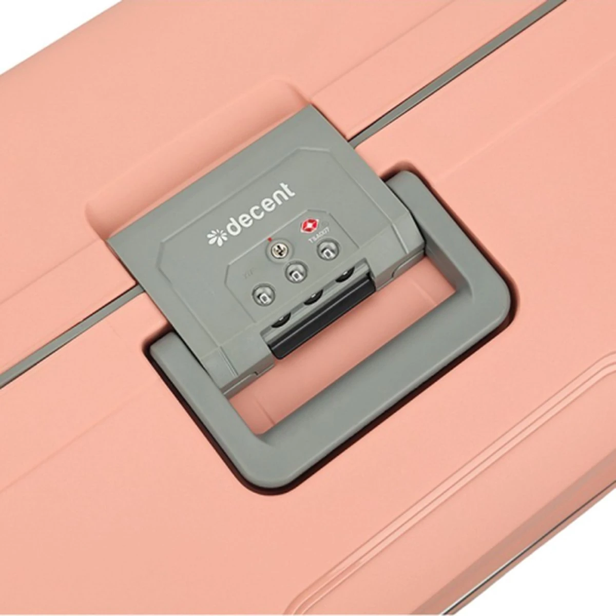 Decent Handbagage Koffer / Trolley / Reiskoffer - 55 Cm - 38 Liter - Polypropyleen - On-Tour - Roze 11 Decent Handbagage Koffer / Trolley / Reiskoffer - 55 Cm - 38 Liter - Polypropyleen - On-Tour - Roze - Afbeelding 11