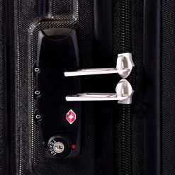 ©TROLLEYZ - Florence No.7 - Trolley - 55cm Met TSA Slot - Dubbele Wielen - 360° Spinners - 100% ABS - Handbagage Koffer In Night Black -Bagage En Reistassen 1200x1200 681