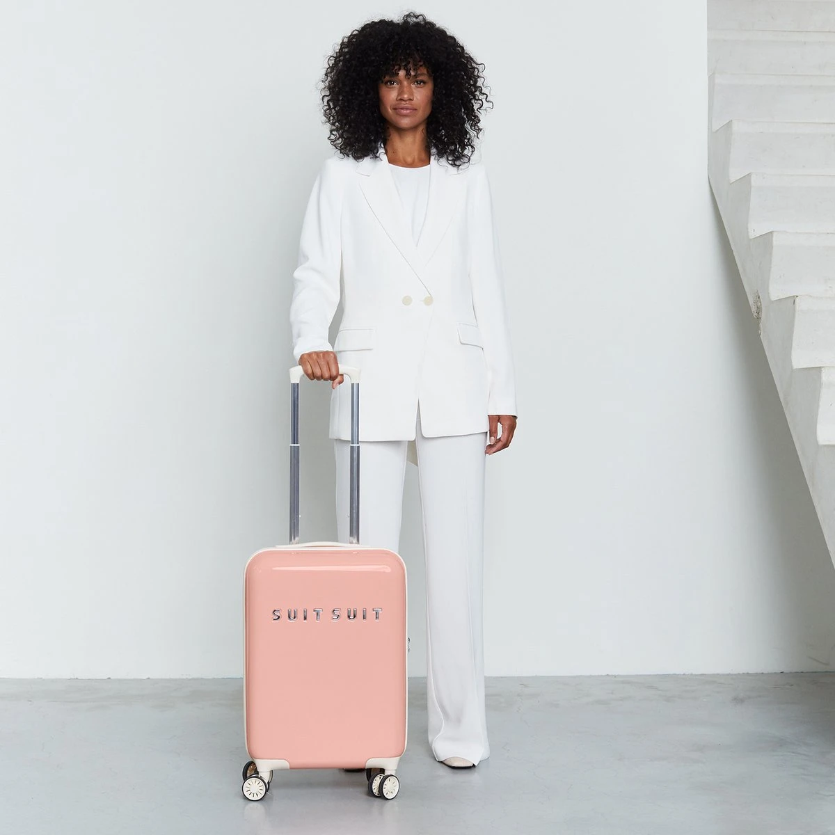 SUITSUIT - Fabulous Fifties - Papaya Peach - Handbagage (55 Cm) 2 SUITSUIT - Fabulous Fifties - Papaya Peach - Handbagage (55 Cm) - Afbeelding 2