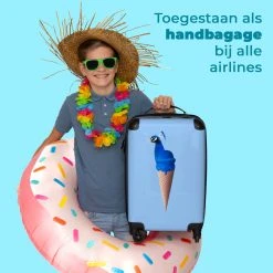 NoBoringSuitcases.com® Koffer - Reiskoffer Met Wielen - Pauw - IJshoorntjes - Blauw - IJs - Vogel - Handbagage Trolley - Past Binnen 55x40x20 Cm En 55x35x25 Cm - Fotokoffer 14 NoBoringSuitcases.com® Koffer - Reiskoffer Met Wielen - Pauw - IJshoorntjes - Blauw - IJs - Vogel - Handbagage Trolley - Past Binnen 55x40x20 Cm En 55x35x25 Cm - Fotokoffer -Bagage En Reistassen 1200x1200 781