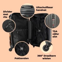 NoBoringSuitcases.com® Koffer - Hond - Dieren - Design - Bruin - Trolley Op Wieltjes - Handbagagekoffer - Past Binnen 55x40x20 Cm En 55x35x25 Cm - Reiskoffers - Fotokoffer 11 NoBoringSuitcases.com® Koffer - Hond - Dieren - Design - Bruin - Trolley Op Wieltjes - Handbagagekoffer - Past Binnen 55x40x20 Cm En 55x35x25 Cm - Reiskoffers - Fotokoffer -Bagage En Reistassen 1200x1200 807