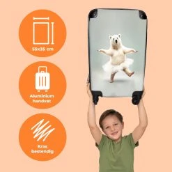 NoBoringSuitcases.com® Koffer - IJsbeer - Rok - Wit - Portret - Dieren - Trolley Op Wieltjes - Reiskoffer - Past Binnen 55x40x20 Cm En 55x35x25 Cm - Fotokoffer 12 NoBoringSuitcases.com® Koffer - IJsbeer - Rok - Wit - Portret - Dieren - Trolley Op Wieltjes - Reiskoffer - Past Binnen 55x40x20 Cm En 55x35x25 Cm - Fotokoffer -Bagage En Reistassen 1200x1200 815