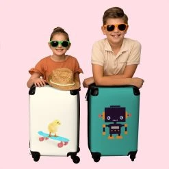 NoBoringSuitcases.com® Kinderkoffer - Trolley Op Wieltjes - Kuiken - Skateboard - Blauw - Kinderen - Dieren - Reiskoffer Kinderen - Past Binnen 55x40x20 Cm En 55x35x25 Cm - Fotokoffer 14 NoBoringSuitcases.com® Kinderkoffer - Trolley Op Wieltjes - Kuiken - Skateboard - Blauw - Kinderen - Dieren - Reiskoffer Kinderen - Past Binnen 55x40x20 Cm En 55x35x25 Cm - Fotokoffer -Bagage En Reistassen 1200x1200 867