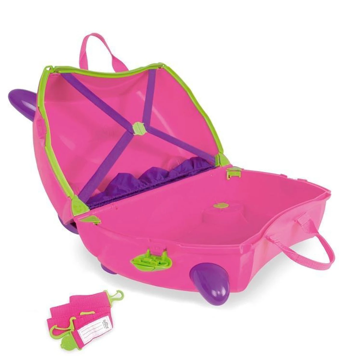 Trunki Ride-On Handbagage Koffer 46 Cm - Trixie 3 Trunki Ride-On Handbagage Koffer 46 Cm - Trixie - Afbeelding 3