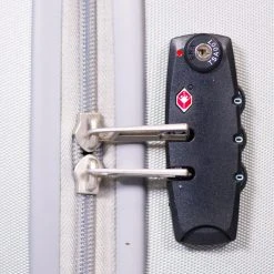 ©TROLLEYZ - Bali No.22 - Reiskoffer 69cm Met TSA Slot - Dubbele Wielen - 360° Spinners - 100% ABS - Reiskoffer In Metallic Grey -Bagage En Reistassen 1200x1200 929