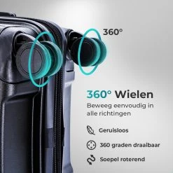 Legage Koffer - Reiskoffer - Trolley - Inclusief Uitzetlaag - Zwart - Maat L - 28 Inch 13 Legage Koffer - Reiskoffer - Trolley - Inclusief Uitzetlaag - Zwart - Maat L - 28 Inch -Bagage En Reistassen 1200x1200 967