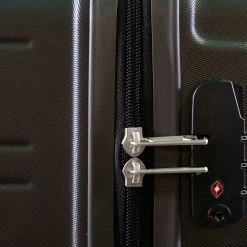 ©TROLLEYZ - Amsterdam No.9 - Reiskoffer 78cm Met TSA Slot - Dubbele Wielen - 360° Spinners - 100% ABS - Reiskoffer In Cloudy Grey -Bagage En Reistassen 1200x1200 974