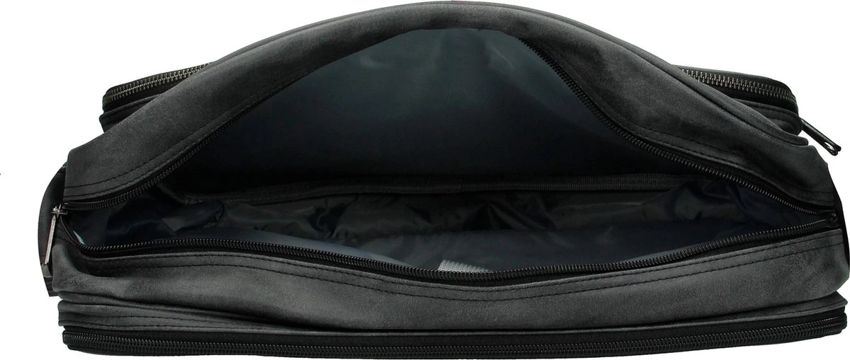 Handbagage Reistas 40x30x20 - Zwart - Schouderband 3 Handbagage Reistas 40x30x20 - Zwart - Schouderband - Afbeelding 3