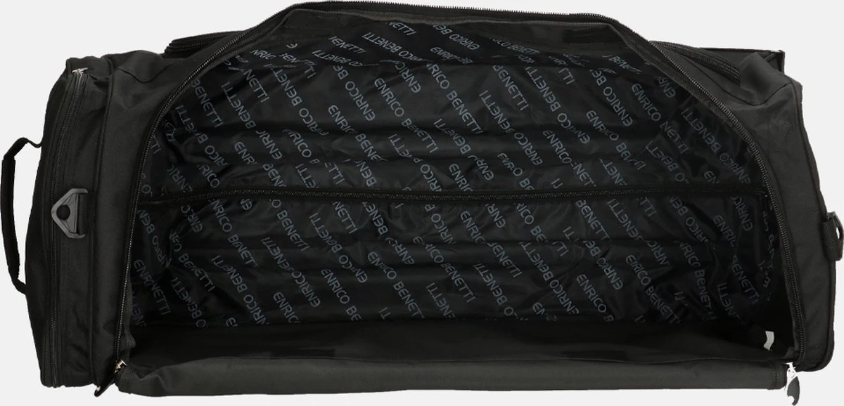 Enrico Benetti Orlando 35305 L Reistas / Sporttas Met Wielen / Wieltas 81 Liter - Zwart 2 Enrico Benetti Orlando 35305 L Reistas / Sporttas Met Wielen / Wieltas 81 Liter - Zwart - Afbeelding 2