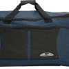 Enrico Benetti Orlando 35305 L Reistas / Sporttas Met Wielen / Wieltas 81 Liter - Navy Blauw