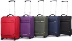 Decent Handbagage Koffer / Trolley / Reiskoffer - 50 Cm - 35 Liter - Polyester - Super-Light - Zwart -Bagage En Reistassen 1200x692 1