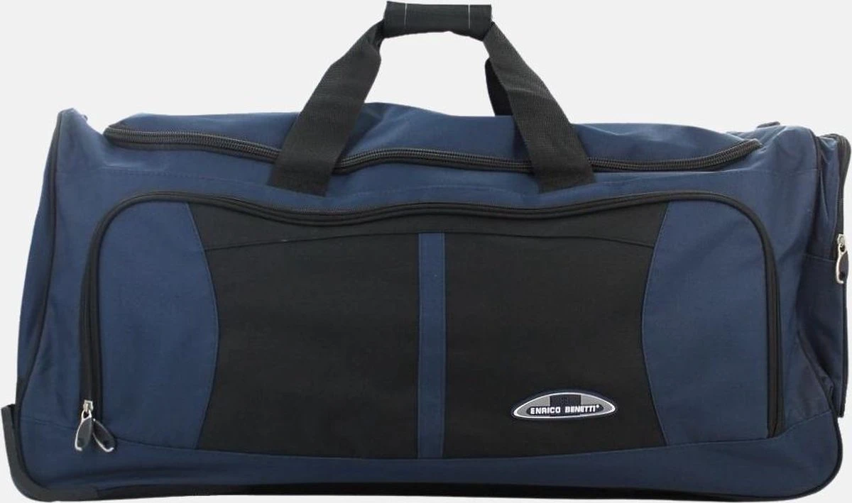 Enrico Benetti Orlando 35305 L Reistas / Sporttas Met Wielen / Wieltas 81 Liter - Navy Blauw 13 Enrico Benetti Orlando 35305 L Reistas / Sporttas Met Wielen / Wieltas 81 Liter - Navy Blauw - Afbeelding 13