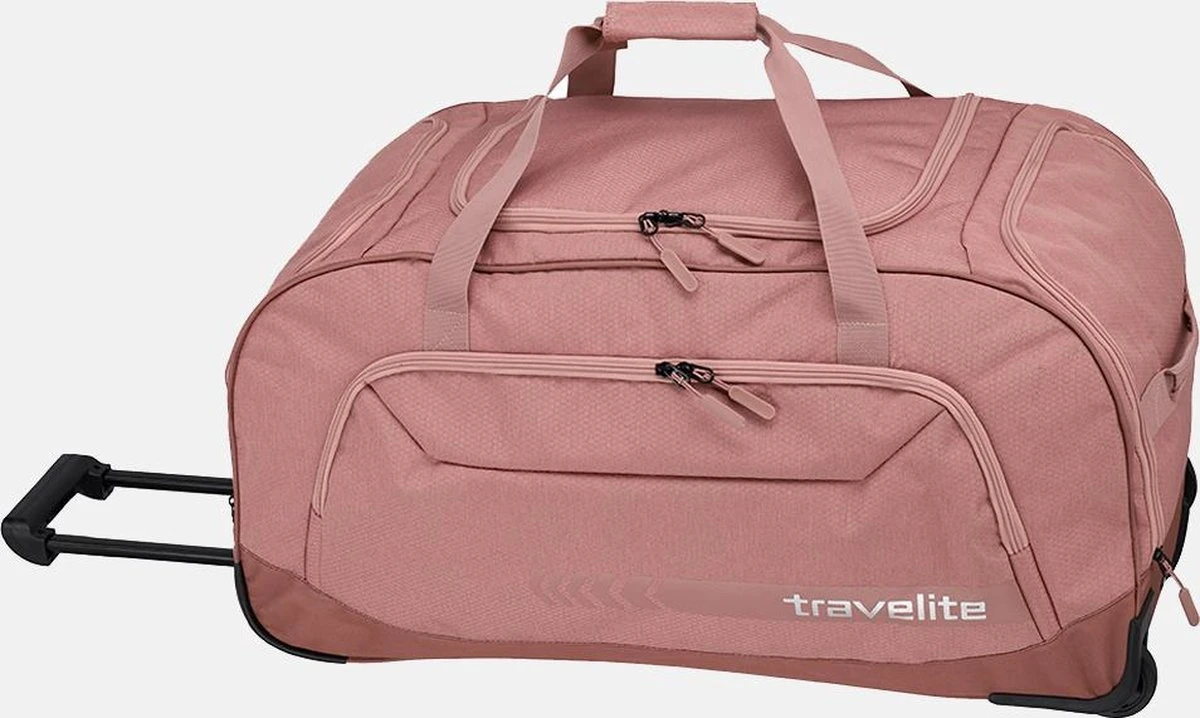 Travelite Reistas Met Wielen / Weekendtas - 77 X 41 X 38 Cm - 120 Liter Kick Off - Roze 8 Travelite Reistas Met Wielen / Weekendtas - 77 X 41 X 38 Cm - 120 Liter Kick Off - Roze - Afbeelding 8