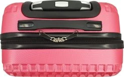 SB Travelbags Handbagage Koffer 55cm 4 Wielen Trolley - Roze -Bagage En Reistassen 1200x750